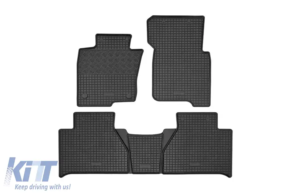 Mochete de cauciuc specifice, potrivite pentru Mercedes X-class după 2018, set de 5 piese, culoare neagră