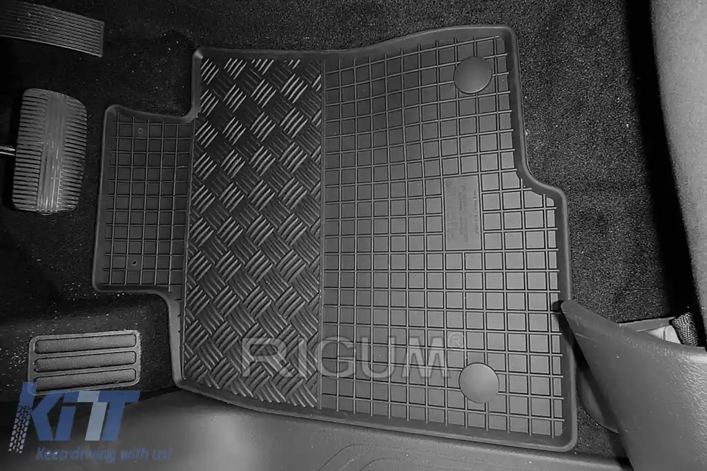 Mochete de cauciuc specifice, potrivite pentru Mercedes X-class după 2018, set de 5 piese, culoare neagră-image-6229062