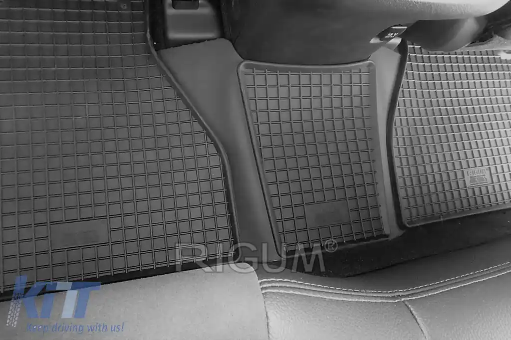 Mochete de cauciuc specifice, potrivite pentru Mercedes X-class după 2018, set de 5 piese, culoare neagră-image-6229064