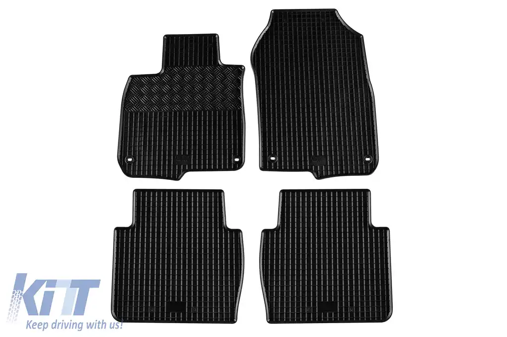 Mochete de cauciuc specifice, potrivite pentru Honda CR-V, CR-V Hybrid 2018-2022, set de 4 piese, culoare neagră-image-6229086