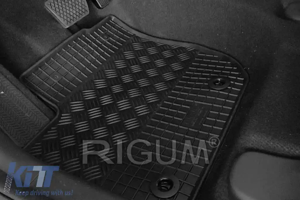 Mochete de cauciuc specifice, potrivite pentru Honda Jazz Crosstar, Jazz Hybrid după 2020, set de 4 piese, culoare neagră-image-6229169