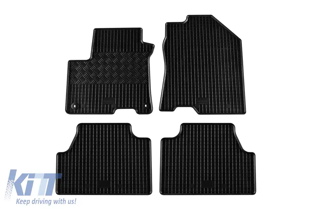 Mochete de cauciuc specifice potrivite pentru Hyundai Kona Electric 2018-2023, set de 4 piese, culoare neagră