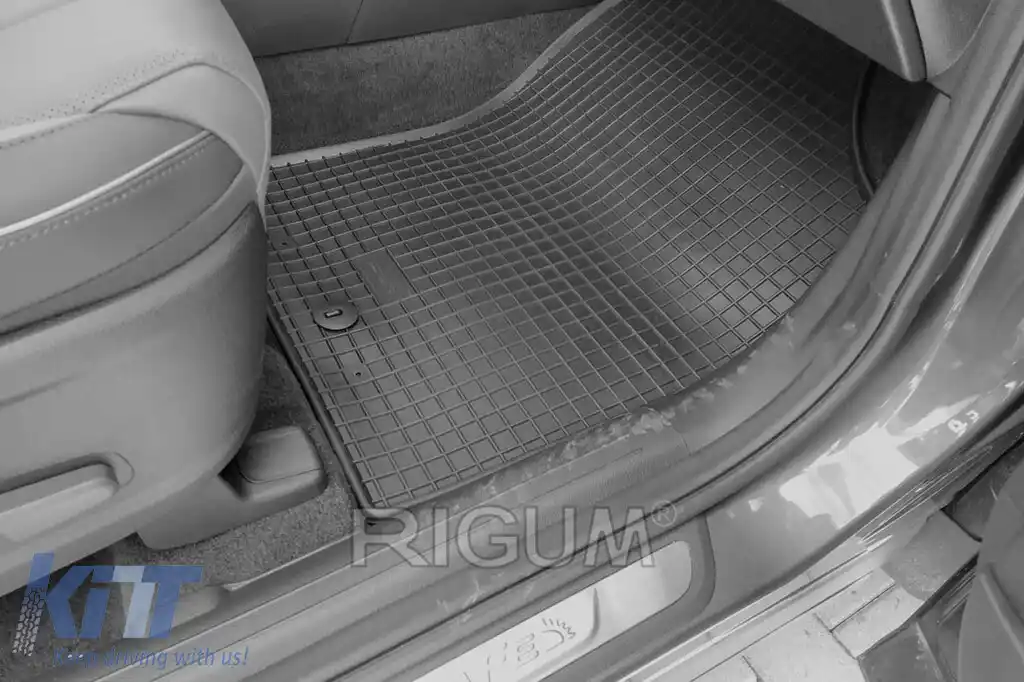 Mochete de cauciuc specifice, potrivite pentru Hyundai Santa Fe după 2021, set de 4 piese, culoare neagră-image-6229231