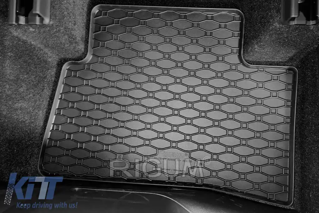 Mochete de cauciuc specifice, potrivite pentru Toyota Corolla Cross după 2022, set de 4 piese, culoare neagră-image-6229360