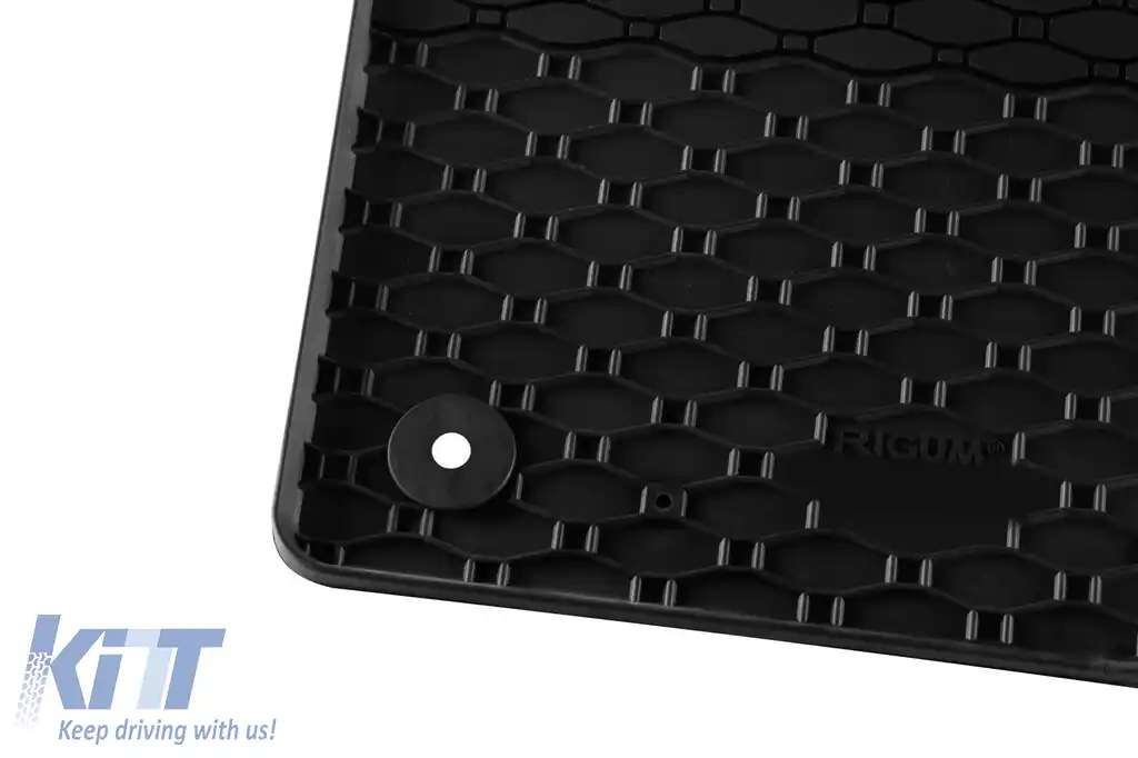 Mochete de cauciuc specifice, potrivite pentru Hyundai Kona, HEV după 2023, set de 4 piese, culoare neagră-image-6229433