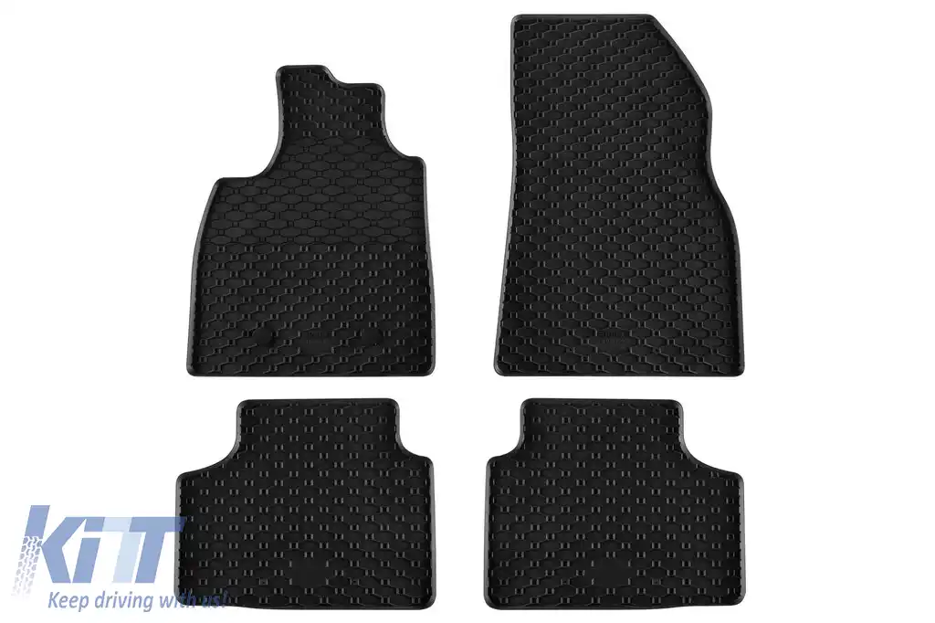 Mochete de cauciuc specifice, potrivite pentru Dacia Duster LPG, HEV după 2024, set de 4 piese, culoare neagră