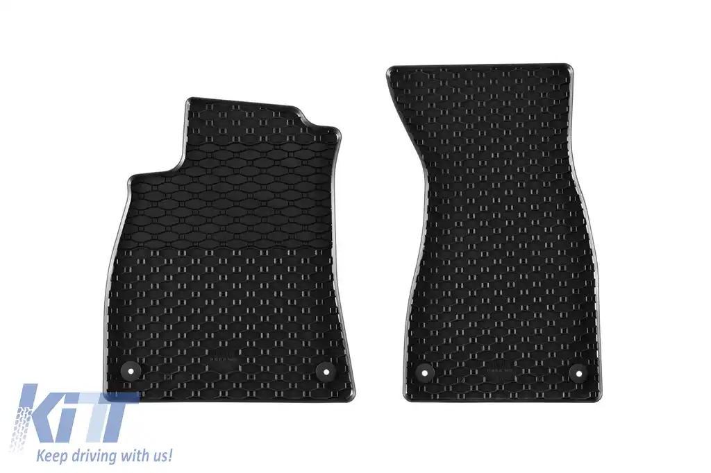 Mochete de cauciuc specifice, potrivite pentru Audi A5 MHeV după 2025, set de 4 piese, culoare neagră-image-6229593