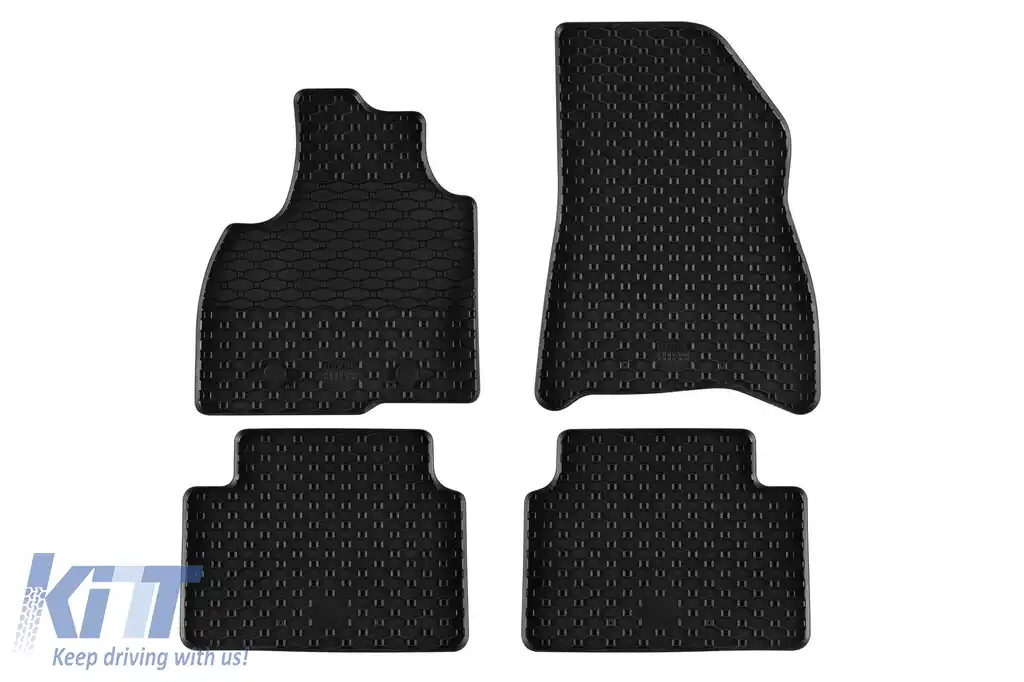 Mochete de cauciuc specifice potrivite pentru Dacia Duster MHEV după 2024, set de 4 piese, culoare neagră-image-6229606
