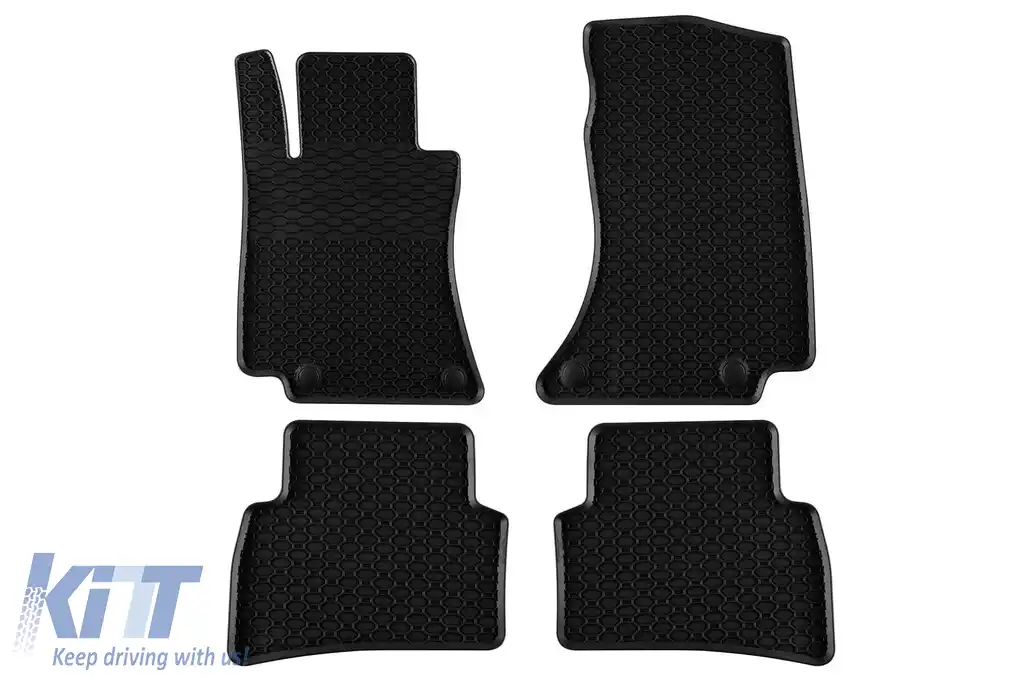 Mochete de cauciuc specifice, potrivite pentru Mercedes E class W214 după 2023, set de 4 piese, culoare neagră