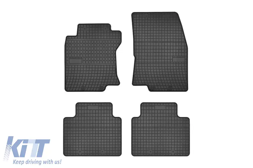 Mochete de cauciuc specifice, potrivite pentru Nissan X-Trail după 2013, set de 4 piese, culoare neagră