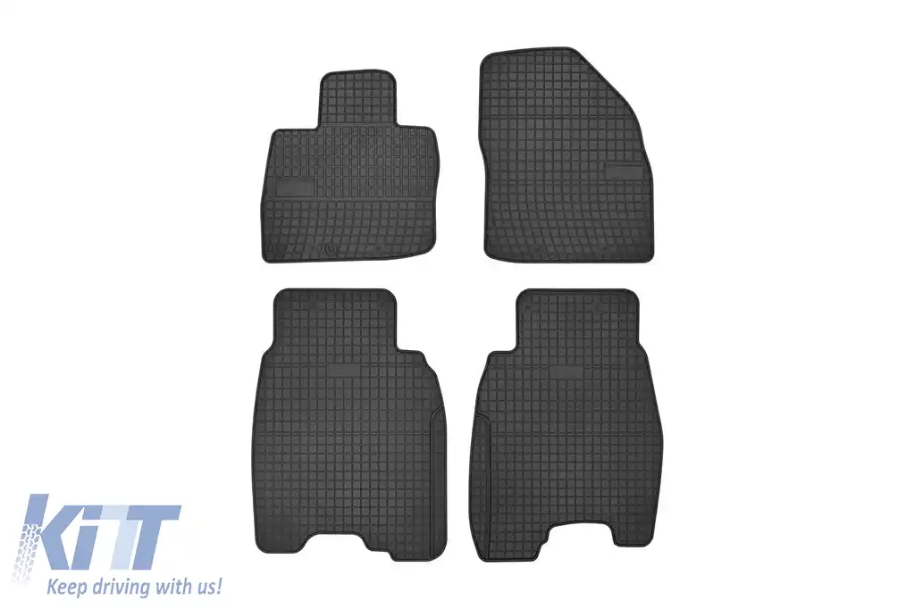Mochete de cauciuc specifice, potrivite pentru Honda Civic VIII hatchback 2006-2011, set de 4 piese, culoare neagră din seria Frogum El Toro