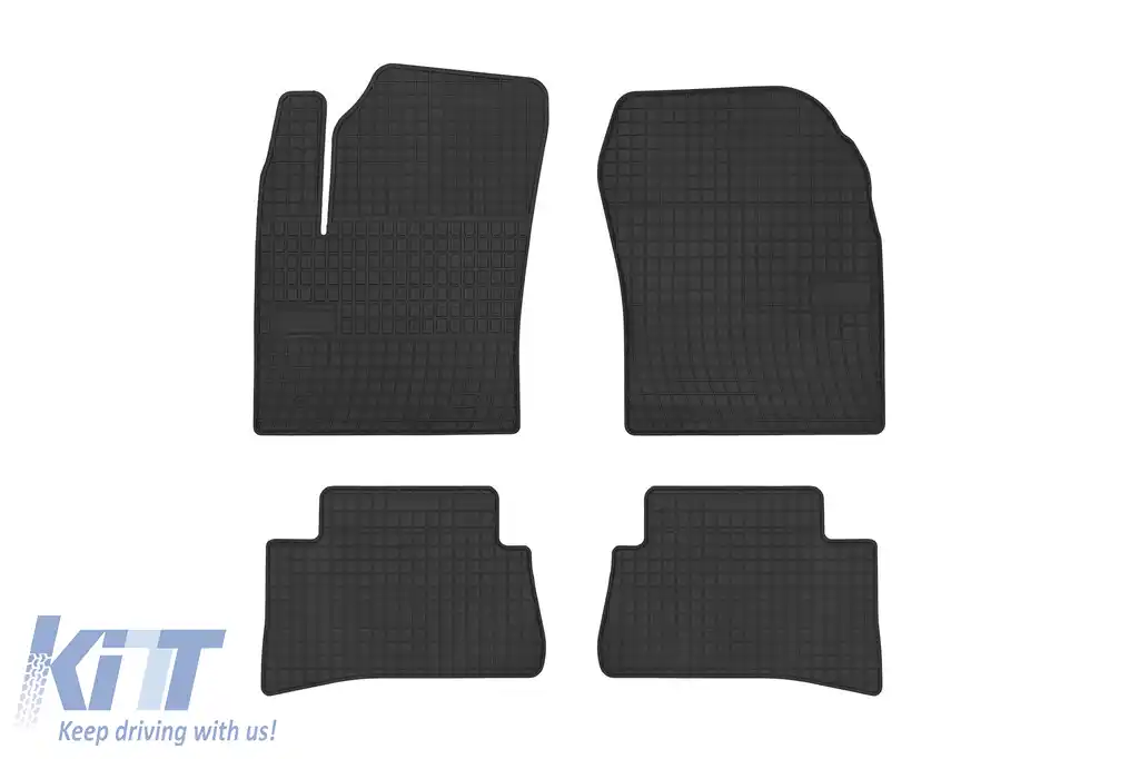 Mochete de cauciuc specifice, potrivite pentru Toyota CH-R după 2016, set de 4 piese, culoare neagră