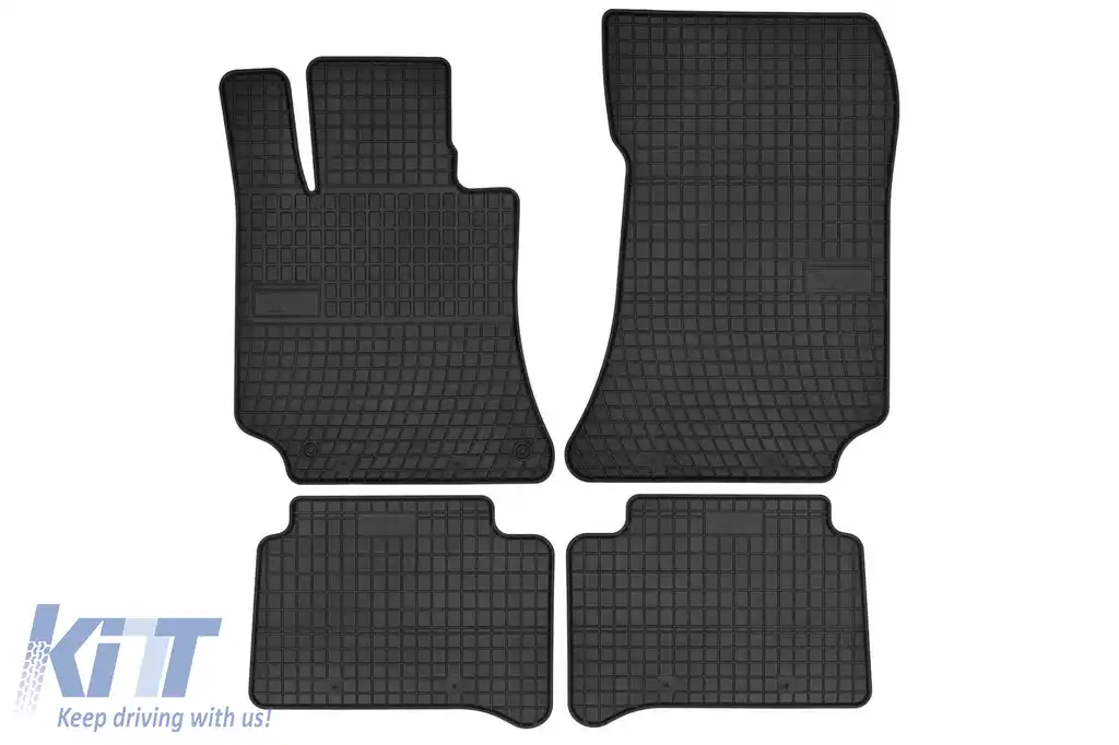 Mochete de cauciuc specifice potrivite pentru seria Frogum El Toro pentru Mercedes CLS C257 după 2018, set de 4 piese, culoare neagră