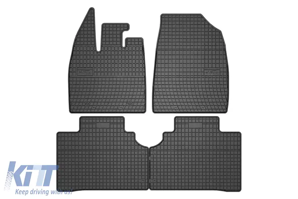 Mochete de cauciuc specifice, potrivite pentru hatchback-ul BYD Dolphin după 2021, set de 4 piese, culoare neagră