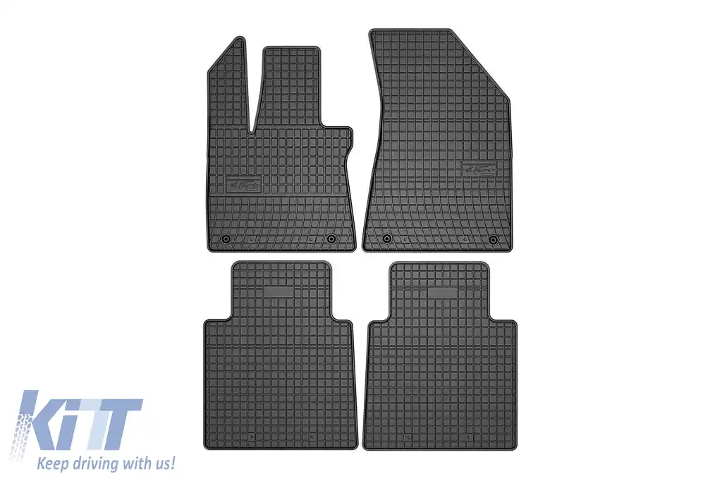 Mochete de cauciuc specifice potrivite pentru seria Frogum El Toro pentru MG HS după 2024, set de 4 piese, culoare neagră