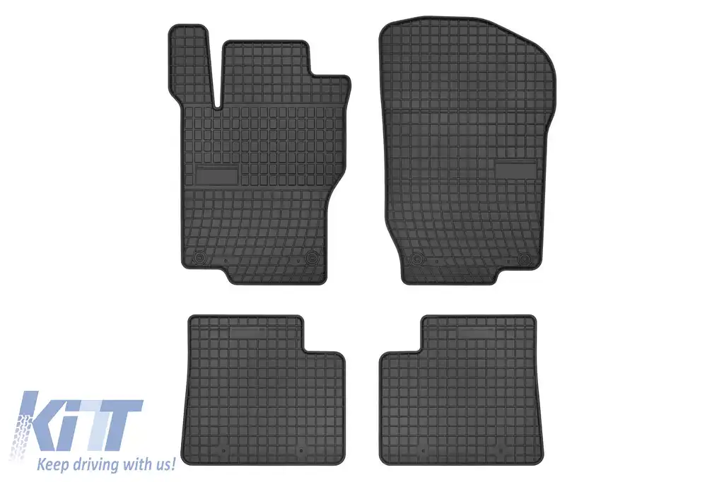 Mochete de cauciuc specifice potrivite pentru Mercedes ML W164 2005-2011, GL X164 2006-2012, set de 4 piese, culoare neagră din seria Frogum El Toro