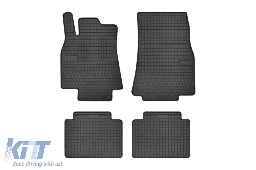 Mochete de cauciuc specifice, potrivite pentru Mercedes B class W245 2005-2011, set de 4 piese, culoare neagră din seria Frogum El Toro