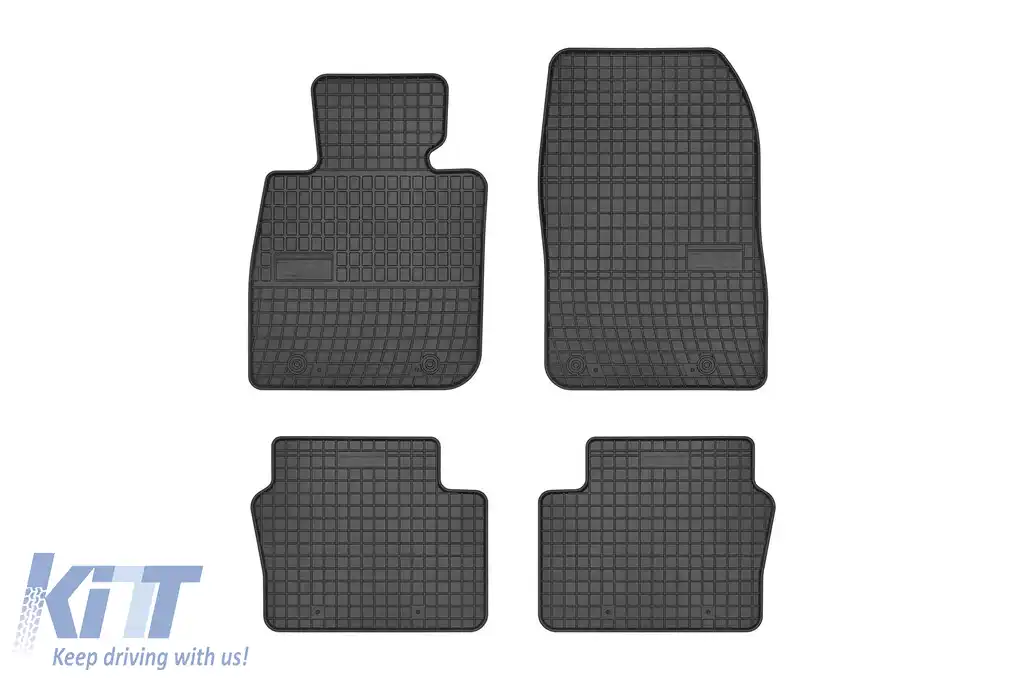 Mochete de cauciuc specifice potrivite pentru Mazda CX-3 după 2015, set de 4 piese, culoare neagră