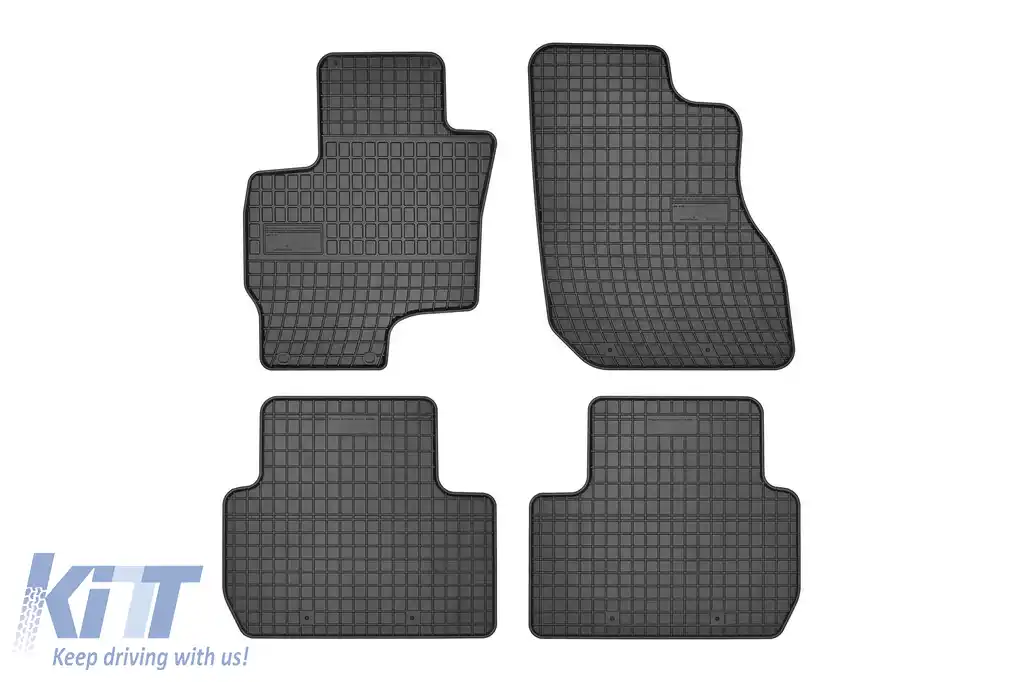 Mochete de cauciuc specifice, potrivite pentru Mitsubishi Outlander Hybrid 2014-2021, set de 4 piese, culoare neagră