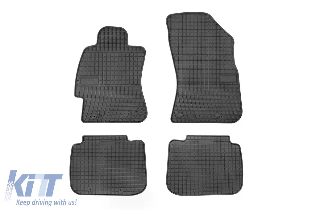 Mochete de cauciuc specifice, potrivite pentru seria Frogum El Toro pentru Subaru Outback 2014-2019, set de 4 piese, culoare neagră