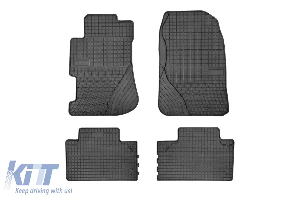 Mochete de cauciuc specifice, potrivite pentru Honda Civic 2001-2006, 3-5 uși, set de 4 piese, culoare neagră din seria Frogum El Toro