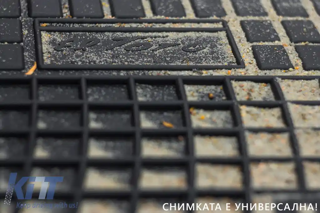 Mochete de cauciuc specifice, potrivite pentru Audi A8 D3 2002-2009 cu ampatament scurt, set de 4 piese, culoare neagră din seria Frogum El Toro-image-6231413