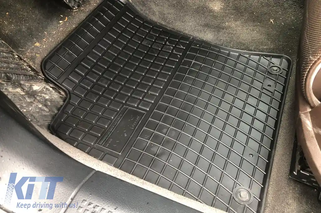 Mochete de cauciuc specifice, potrivite pentru Audi A8 D3 2002-2009 cu ampatament scurt, set de 4 piese, culoare neagră din seria Frogum El Toro-image-6231416