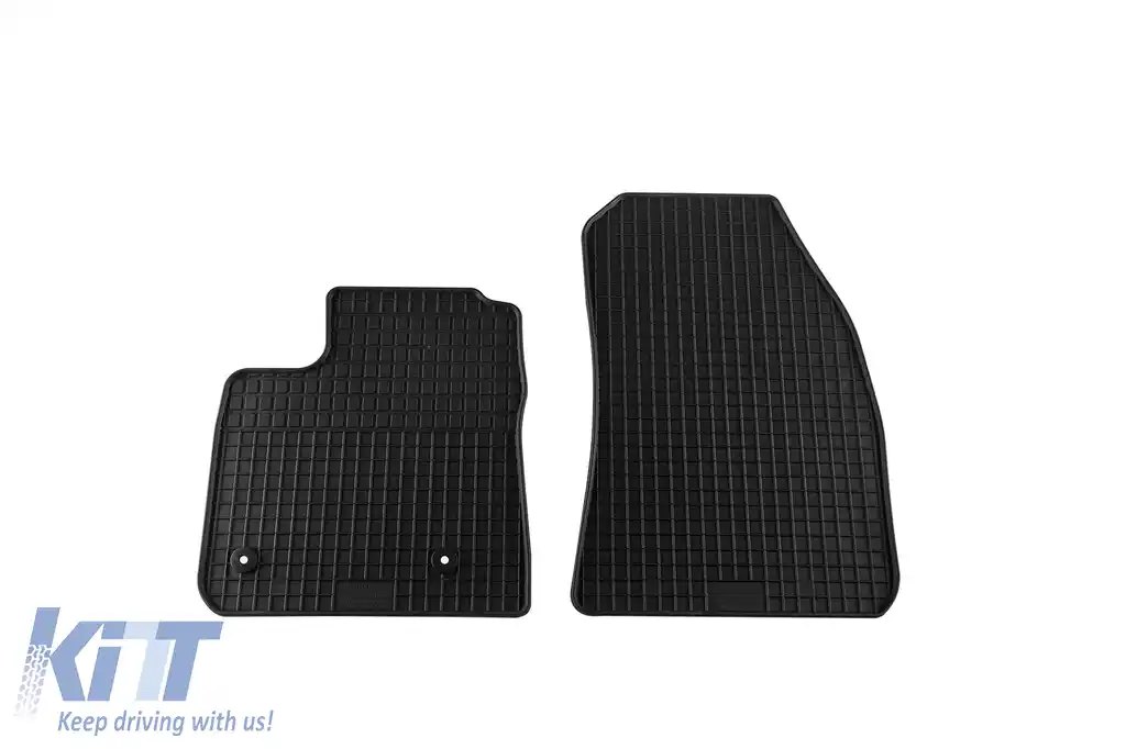 Mochete de cauciuc specifice, potrivite pentru Ford Transit Courier 2014-2019, Tourneo Courier 2018-2023, set de 2 piese, culoare neagră