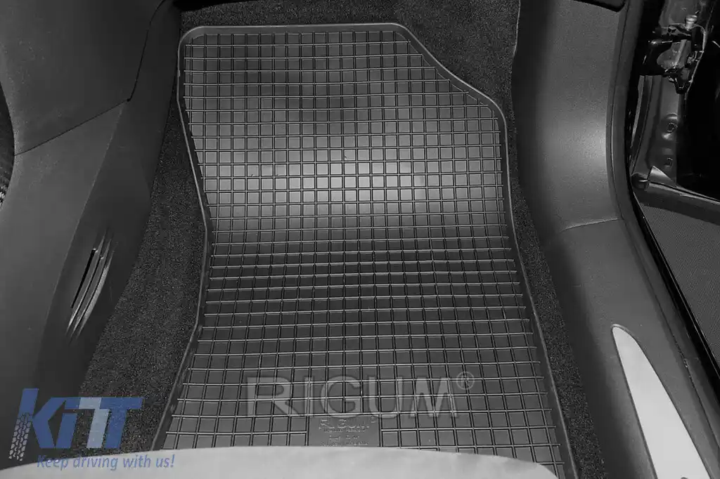 Mochete de cauciuc specifice potrivite pentru Citroen C3, DS3 2010-2016, set de 4 piese, culoare neagră-image-6248307