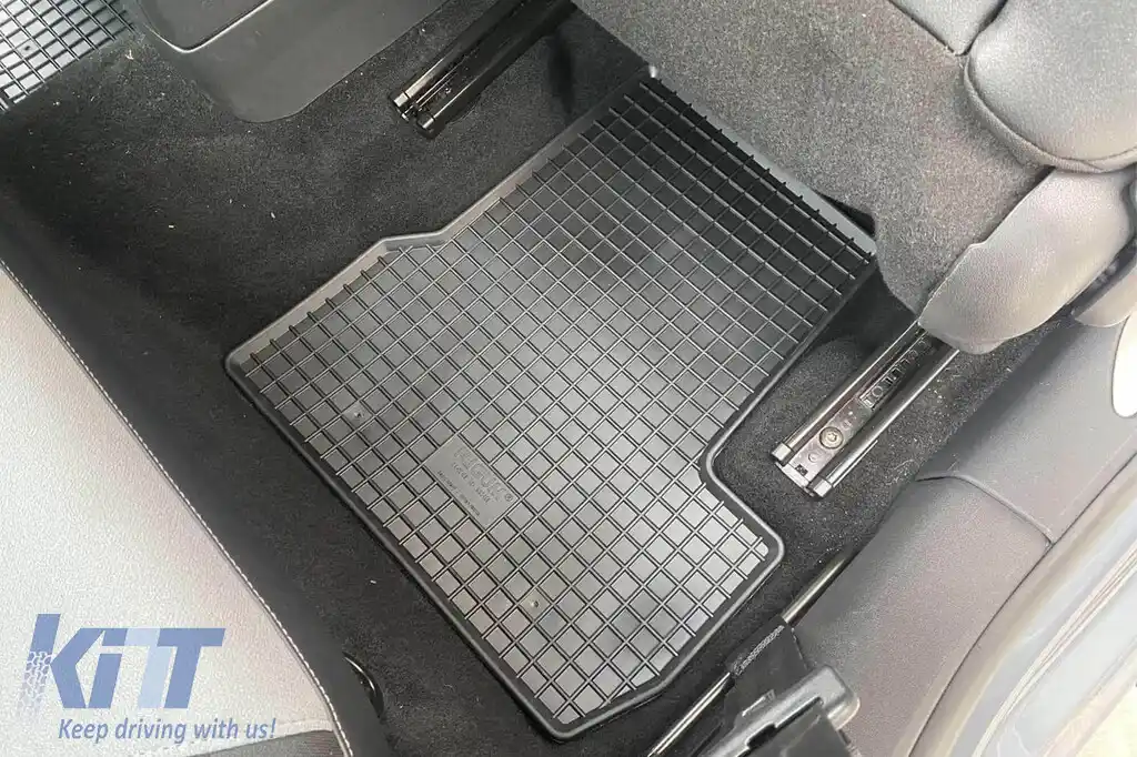 Mochete de cauciuc specifice potrivite pentru Citroen C3, DS3 2010-2016, set de 4 piese, culoare neagră-image-6248311