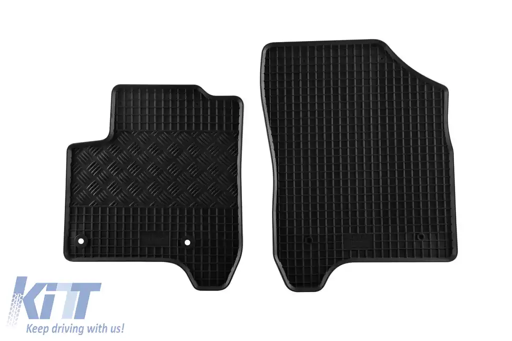 Mochete de cauciuc specifice, potrivite pentru Citroen C3 Picasso după 2009, set de 4 piese, culoare neagră-image-6248314