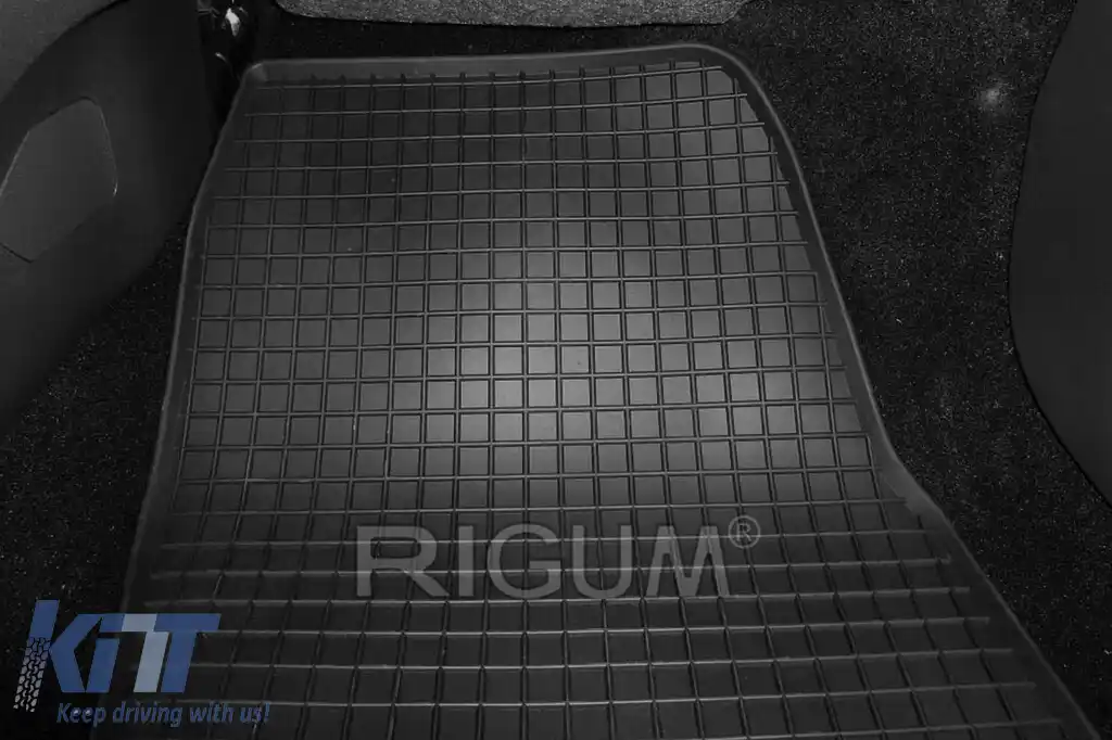 Mochete de cauciuc specifice, potrivite pentru Ford Kuga 2013-2019, set de 4 piese, culoare neagră-image-6248524