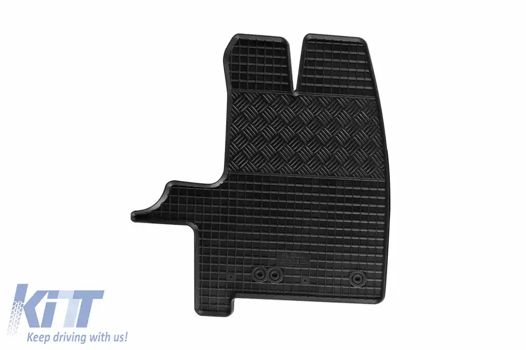 Mochete de cauciuc specifice potrivite pentru Ford Tourneo, Transit Custom după 2012, 2 locuri, Transit după 2014, 3 locuri, set de 3 piese, culoare neagră-image-6248543