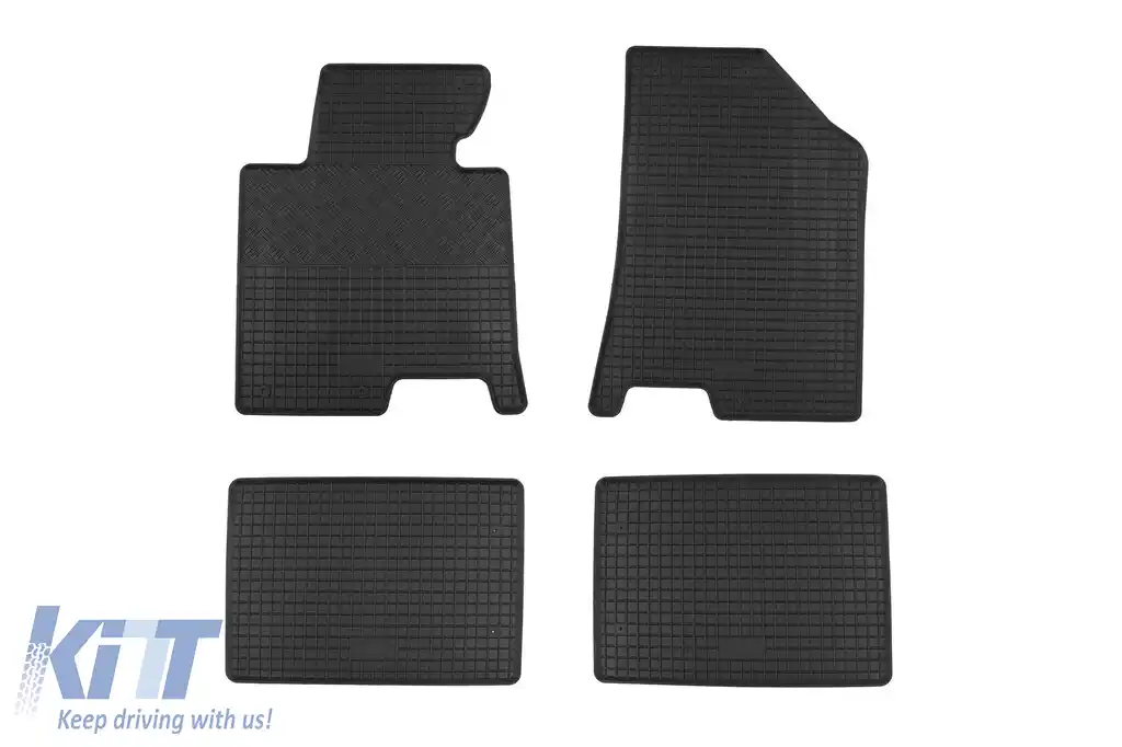 Mochete de cauciuc specifice, potrivite pentru Hyundai i40 după 2011, set de 4 piese, culoare neagră