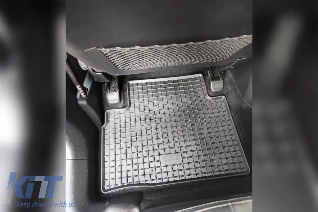 Mochete de cauciuc specifice, potrivite pentru Hyundai ix35, Kia Sportage 2009-2015, set de 4 piese, culoare neagră-image-6248611