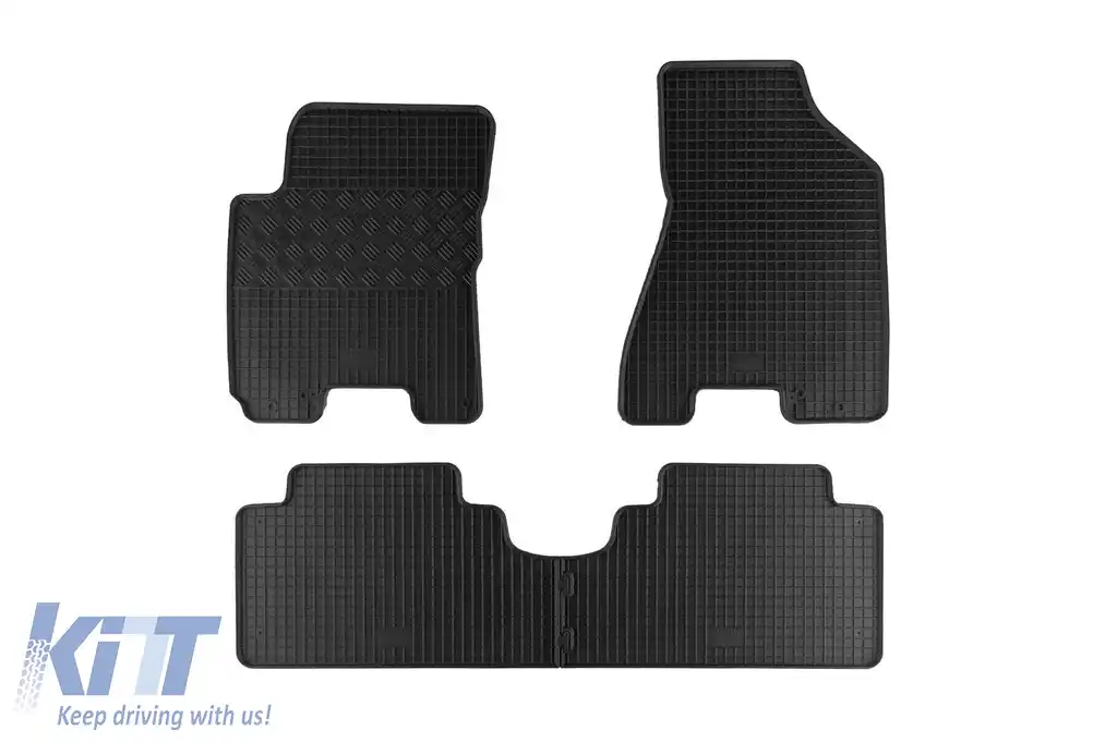 Mochete de cauciuc specifice, potrivite pentru Hyundai Tucson, Kia Sportage 2004-2012, set de 4 piese, culoare neagră