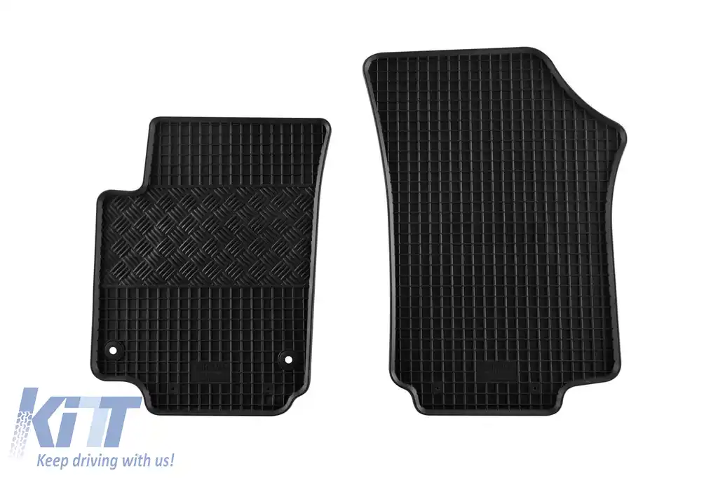Mochete de cauciuc specifice potrivite pentru Seat Mii, VW Up după 2012, Skoda Citigo după 2011, set de 4 piese, culoare neagră-image-6248990