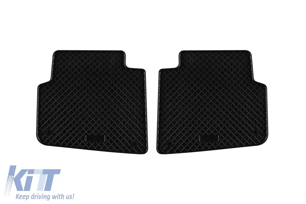Mochete de cauciuc specifice, potrivite pentru Skoda Roomster 2006-2015, set de 4 piese, culoare neagră-image-6249058