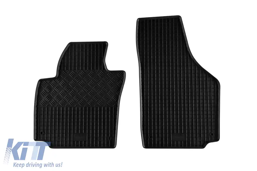 Mochete de cauciuc specifice, potrivite pentru Skoda Yeti după 2009, set de 4 piese, culoare neagră-image-6249069