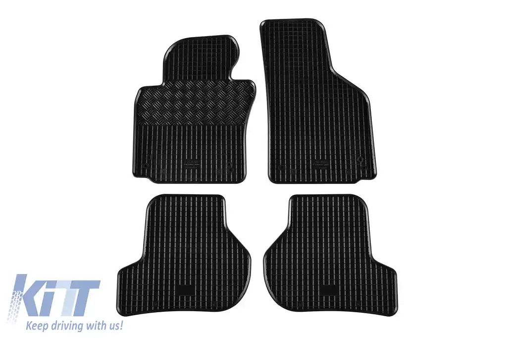 Mochete de cauciuc specifice, potrivite pentru Volkswagen Golf 5 2003-2008, Golf 6 2008-2013, Jetta 2005-2010, Scirocco 2008-2017, Skoda Octavia 2004-2012, Seat Leon 2006-2012, set de 4 piese, culoare