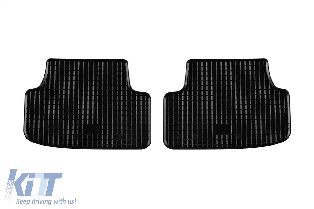 Mochete de cauciuc specifice potrivite pentru Audi A3 Sportback după 2013, Volkswagen Golf 7 2012-2020, Golf 8 hatchback, hatchback GTE după 2020, Seat Leon 2013-2019, set de 4 piese, culoare neagră-image-6249113