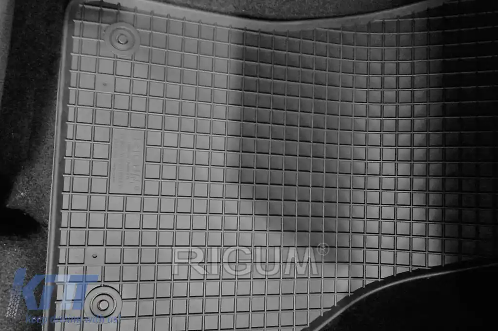 Mochete de cauciuc specifice, potrivite pentru Volkswagen Golf Sportsvan 2014-2020, set de 4 piese, culoare neagră-image-6249216