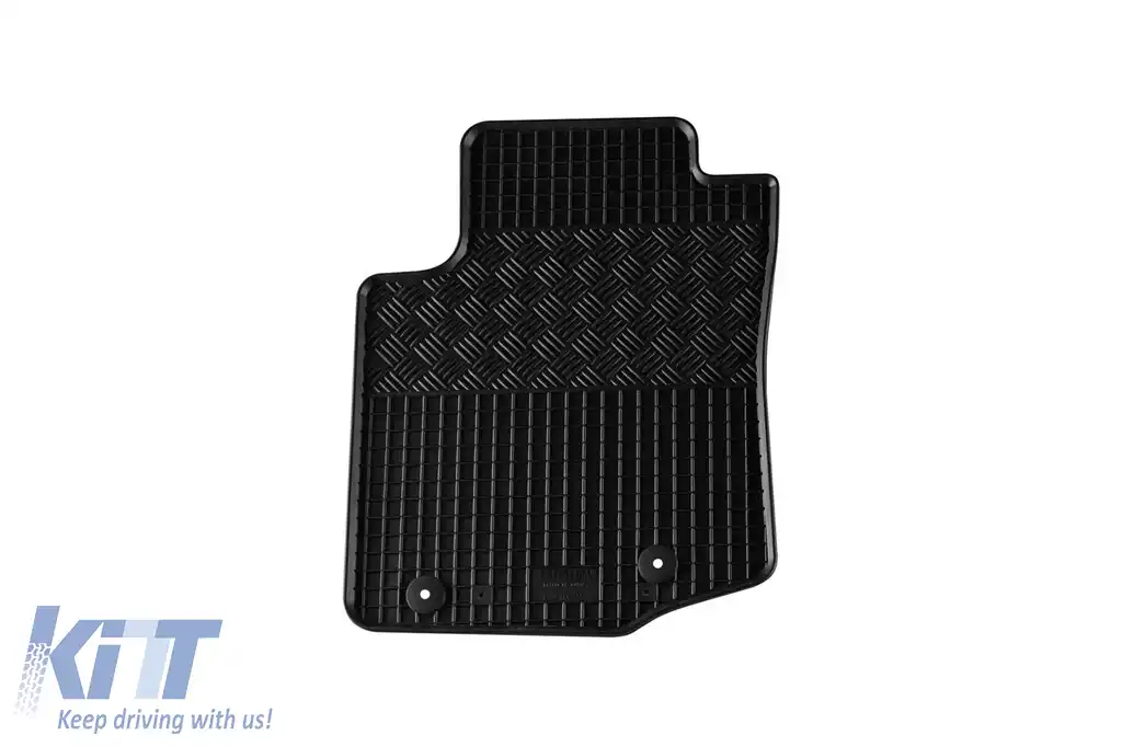 Mochete de cauciuc specifice potrivite pentru Citroen C1, Peugeot 108 2014-2021, set de 4 piese, culoare neagră-image-6249219