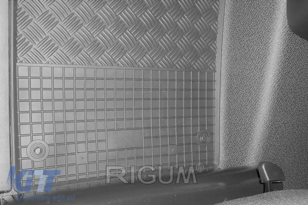 Mochete de cauciuc specifice potrivite pentru Mercedes V class W447, Vito după 2014 față, set de 2 piese, culoare neagră-image-6249303