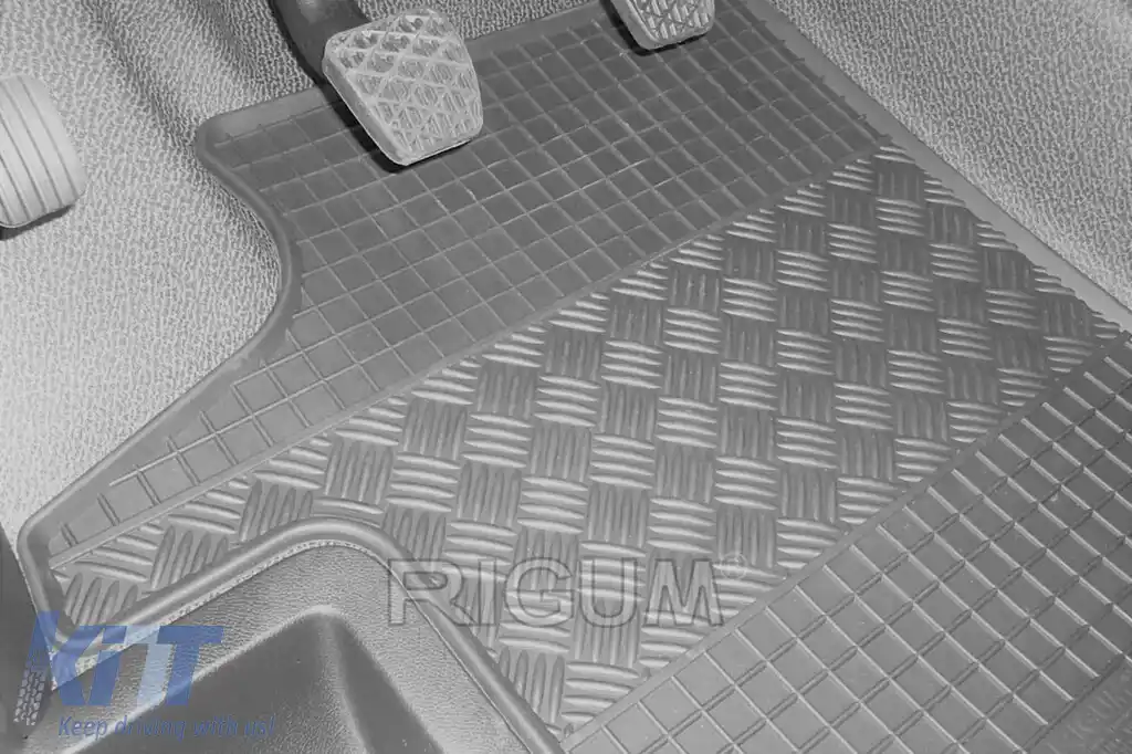 Mochete de cauciuc specifice potrivite pentru Mercedes V class W447, Vito după 2014 față, set de 2 piese, culoare neagră-image-6249304