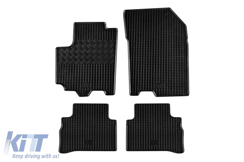 Mochete de cauciuc specifice, potrivite pentru Suzuki Vitara după 2015, Vitara Hybrid după 2020, set de 4 piese, culoare neagră