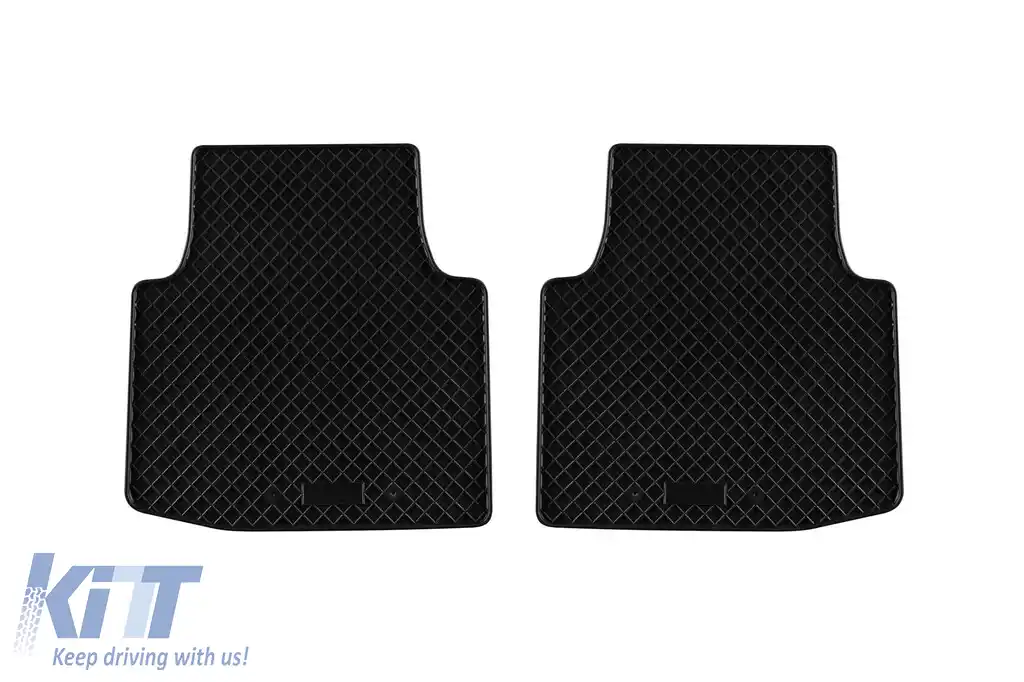 Mochete de cauciuc specifice, potrivite pentru Skoda Superb după 2015, set de 4 piese, culoare neagră-image-6249373