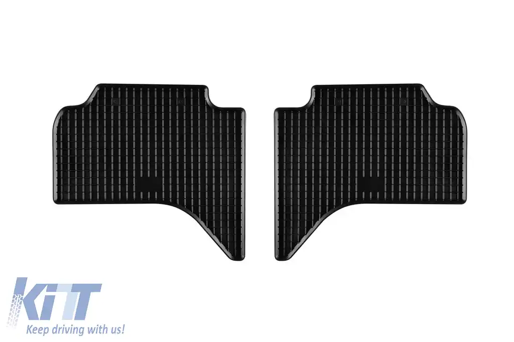 Mochete de cauciuc specifice potrivite pentru Fiat Fullback după 2016, Mitsubishi L200 după 2015, Mitsubishi L200 după 2019, set de 4 piese, culoare neagră-image-6249431