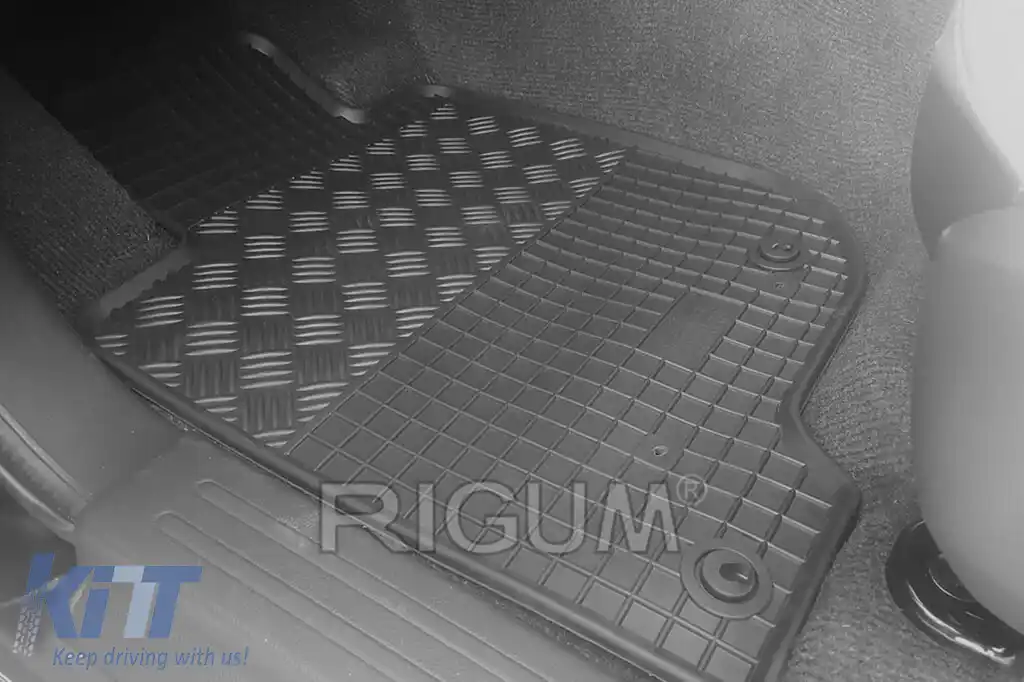 Mochete de cauciuc specifice potrivite pentru Fiat Fullback după 2016, Mitsubishi L200 după 2015, Mitsubishi L200 după 2019, set de 4 piese, culoare neagră-image-6249432