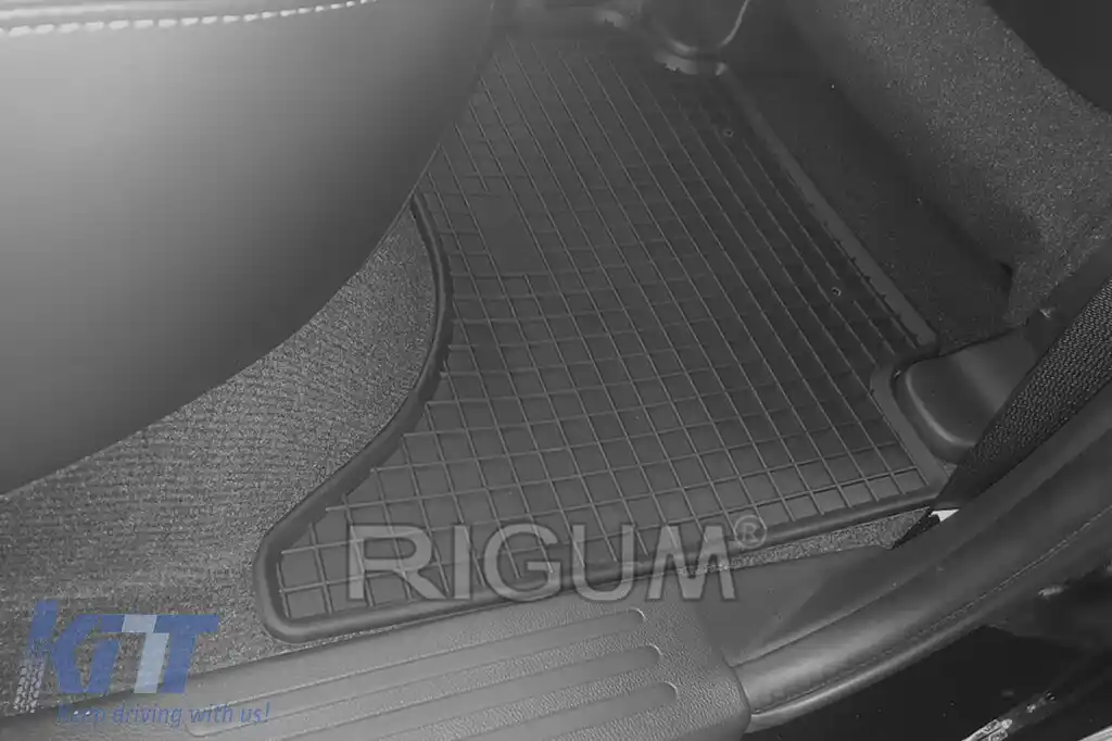 Mochete de cauciuc specifice potrivite pentru Fiat Fullback după 2016, Mitsubishi L200 după 2015, Mitsubishi L200 după 2019, set de 4 piese, culoare neagră-image-6249434